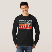Wing Surf Wing Folie Wingsurfing Wing Foiling T-shirt (Voorkant volledig)