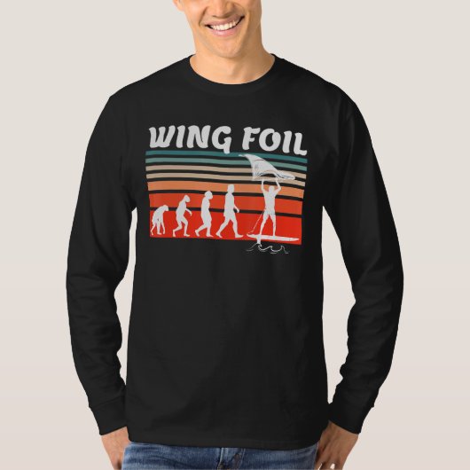Wing Surf Wing Folie Wingsurfing Wing Foiling T-shirt (Voorkant)