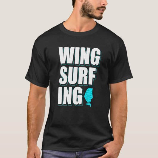 Wing Surfen Wing Folie Wingsurf 1 T-shirt (Voorkant)