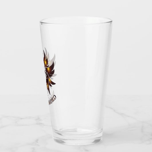 WING SWORD Drinkgerei Glas (Links)