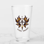 WING SWORD Drinkgerei Glas (Voorkant)