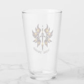 WING SWORD Drinkware Glas (Achterkant)