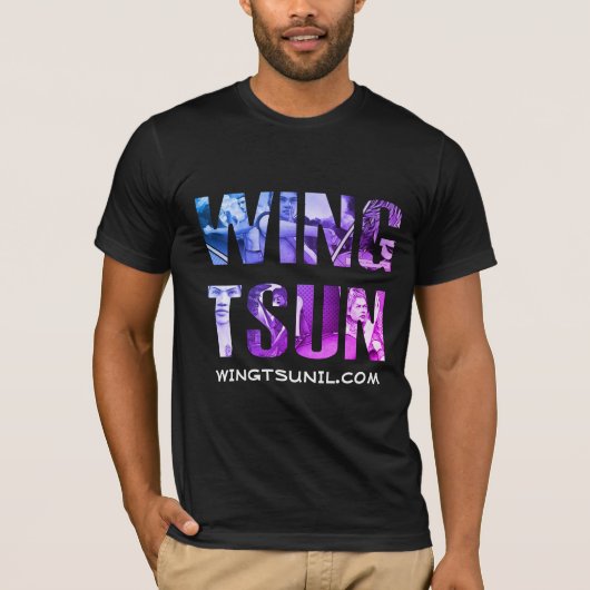 Wing Tsun Comic Book - Blue T-shirt (Voorkant)