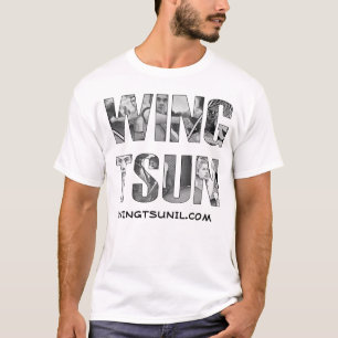 Wing Tsun Illinois basisch wit t-shirt