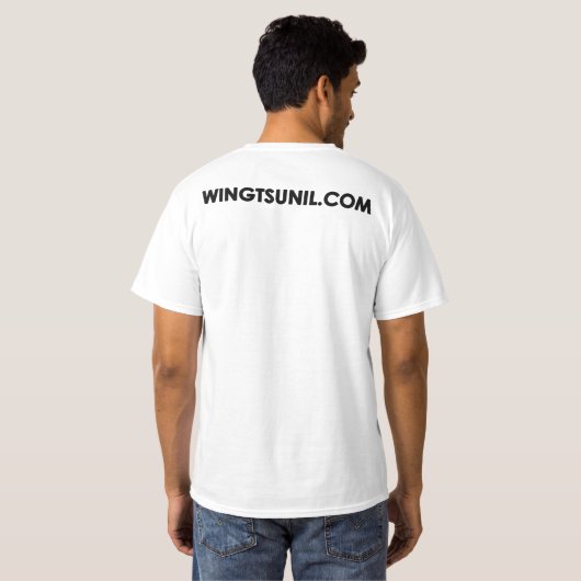 Wing Tsun T-shirt (Achterkant volledig)