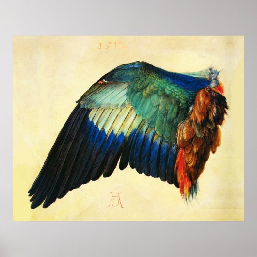 WING VAN EEN EUROPESE ROLLERDURER POSTER (Voorkant)