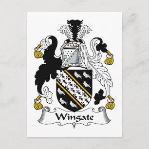 Wingate Family Crest Briefkaart