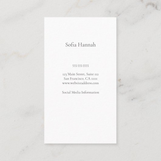 Wingback stoel en stof, meubelrestauratie visitekaartje (Achterkant)