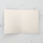 Wingd Duck, blanco Wenskaart Kaart (Binnen)