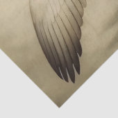 Winged Angel Bicycle Garden Vintage Decoupage Tissuepapier (Detail)