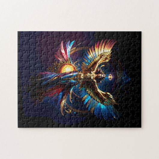 Winged Angel of Liberty Fantasy Art Legpuzzel (Horizontaal)