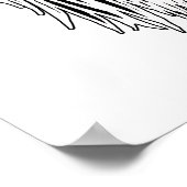 Winged Awareness Ribbon (Pink) Poster (Hoek)