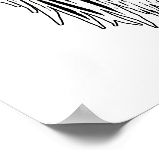 Winged Awareness Ribbon (Pink) Poster (Hoek)