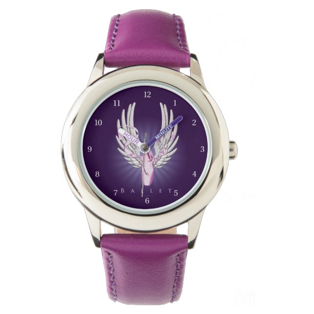 Winged ballet (Dance) Horloge (Voorkant)