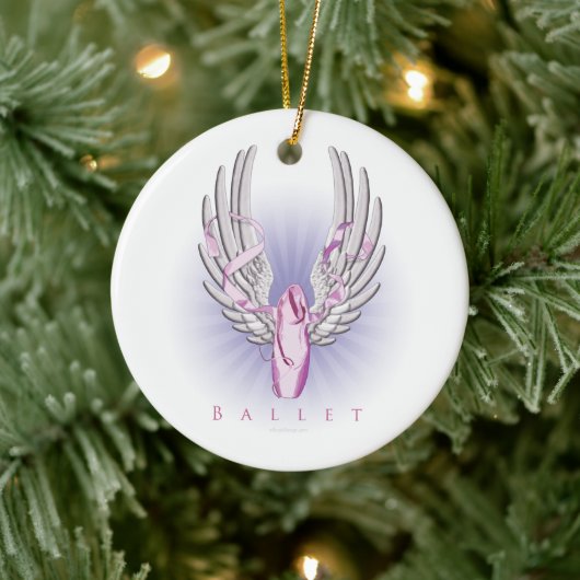 Winged ballet (Dance) Keramisch Ornament (Boom)