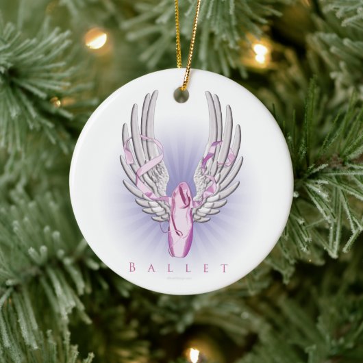 Winged ballet (Dance) Keramisch Ornament (Boom)