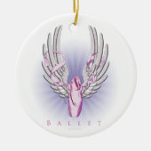 Winged ballet (Dance) Keramisch Ornament (Voorkant)