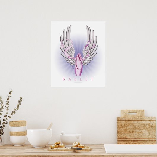 Winged ballet (Dance) Poster (Keuken)
