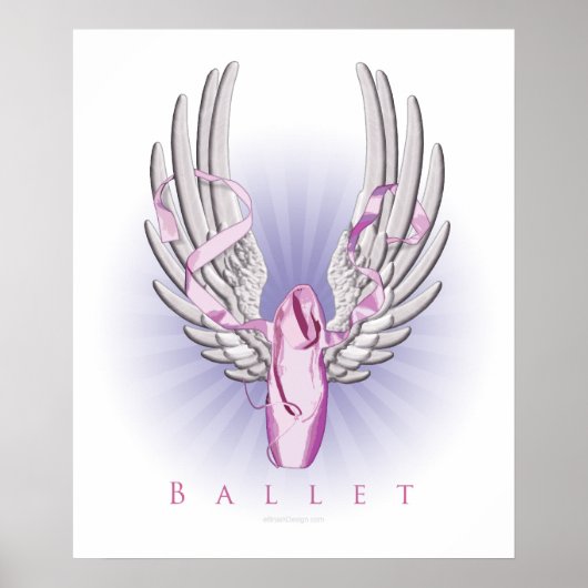 Winged ballet (Dance) Poster (Voorkant)