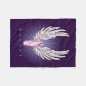 Winged Ballet (Frankrijk) Fleece Deken (Voorkant (Horizontaal))