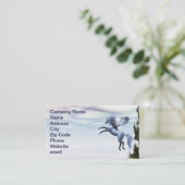 Winged Beauty Visitekaartje (Staand voorkant)