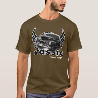 Winged Black Classic Truck T-shirt