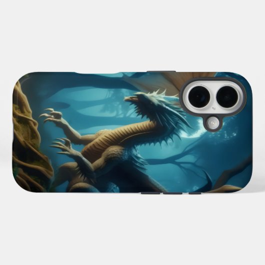 Winged Draco Case-Mate iPhone Case (Achterkant (horizontaal))