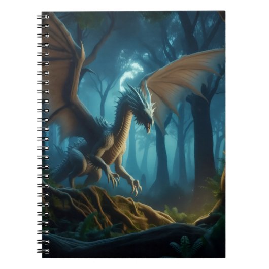 Winged Draco Notebook Notitieboek (Voorkant)