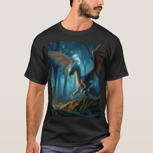 Winged Draco T-shirt (Voorkant)