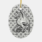 Winged Dragon Keramisch Ornament (Voorkant)