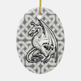 Winged Dragon Keramisch Ornament