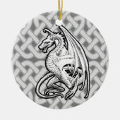 Winged Dragon Keramisch Ornament (Voorkant)