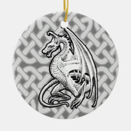 Winged Dragon Keramisch Ornament