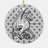 Winged Dragon Keramisch Ornament (Achterkant)