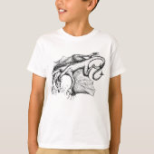 Winged dragon T-Shirt (Voorkant)