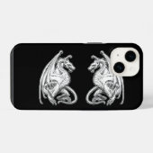 Winged dragons iPhone hoesje (Achterkant horizontaal)