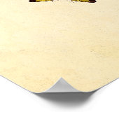 Winged Earth Butterfly Kaleidoscope Art Poster (Hoek)