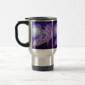 Winged eenhoorn voor Moon Travel Mug Reisbeker (Links)