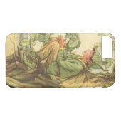 Winged Elm Fairy Zitten in een boom Case-Mate iPhone Case (Achterkant (Horizontaal))