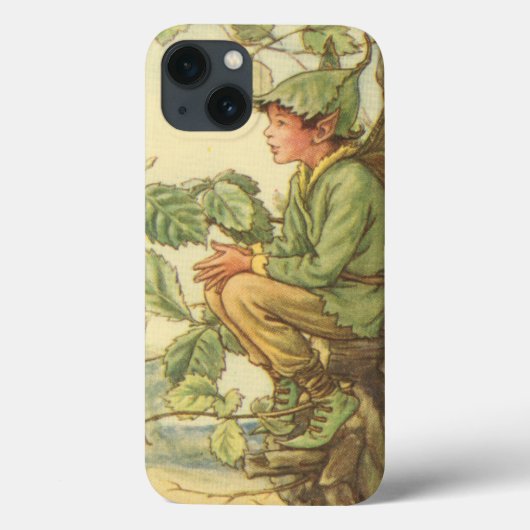 Winged Elm Fairy Zitten in een boom Case-Mate iPhone Case (Achterkant)
