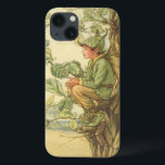 Winged Elm Fairy Zitten in een boom Case-Mate iPhone Case<br><div class="desc">Het moet moeilijk zijn om een elm-fee te zijn. Dit gevleugelde boekenschepsel zit in een boom,  die een paar minuten nodig heeft om van de dag te genieten. Bestel deze fantastische afdruk vandaag!</div>