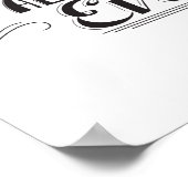 Winged Eyeliner Print (Hoek)