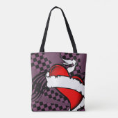 winged fashion heart tote bag (Achterkant)