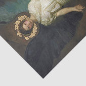 Winged Figure by Abbott Handerson Thayer Tissuepapier (Detail)