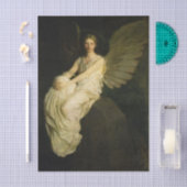 Winged Figure on a Rock by Abbott Thayer Tissuepapier (Craft)