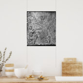 Winged Genie die de saaie boom aantrekt Poster (Keuken)