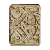 Winged genii, Assyrische Periode, c.750 BC (ivoor) Magneet (Verticaal)