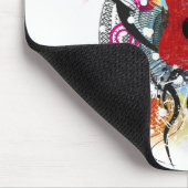 Winged gitaar muismat (Hoek)