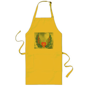 Winged hart Apron Lang Schort