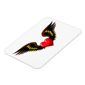 Winged hart magneet (Linkerzijde)